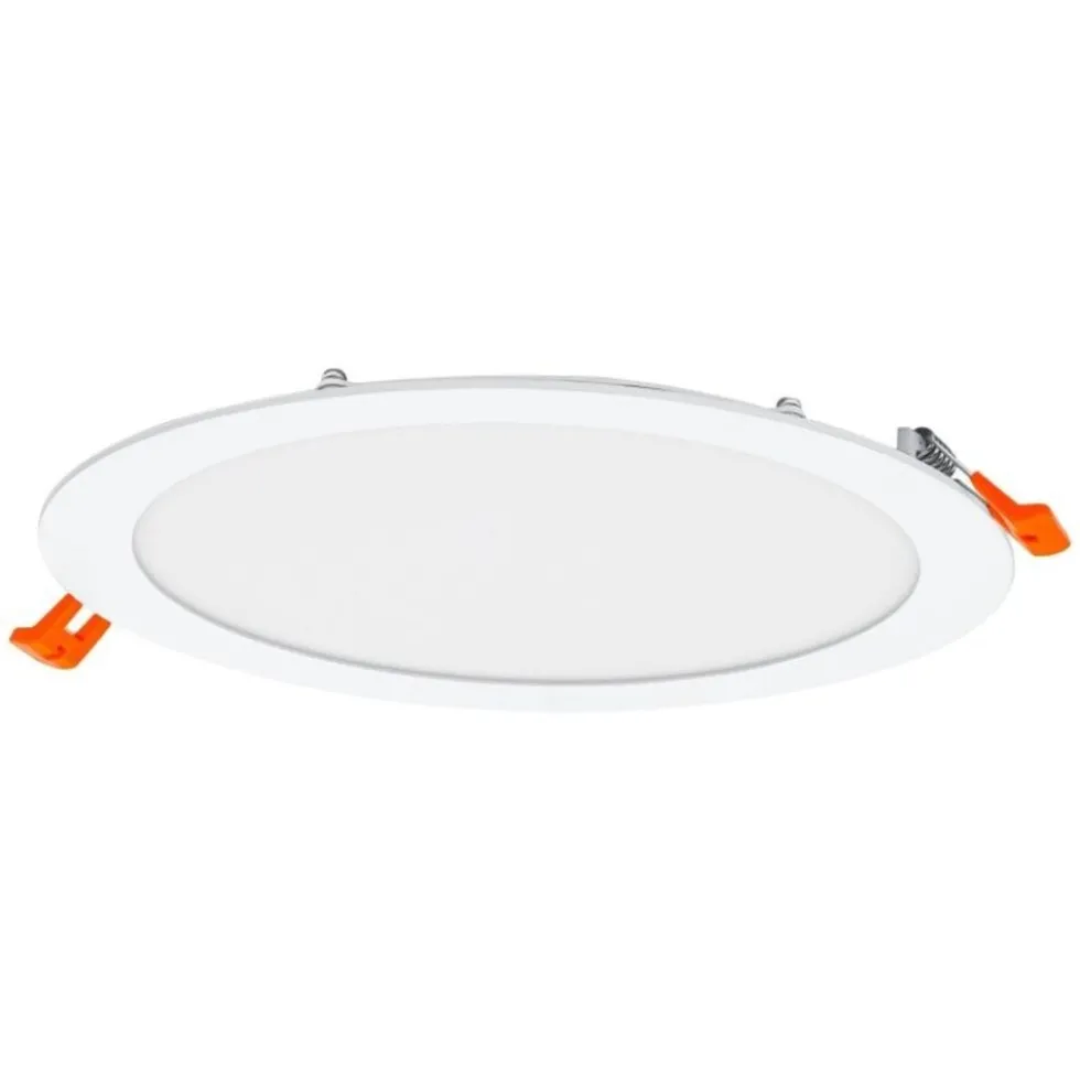 LED Downlight Slim Recess Weiß 22W 2000lm 110D - 840 Kaltweiß | 225mm - Ausschnitt 200mm