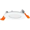 LED Downlight Slim Recess Weiß 4.5W 240lm 110D - 830 Warmweiß | 85mm - Ausschnitt 72mm