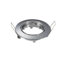 LED Einbauspot Chrom Schwenkbar Ø82mm GU10