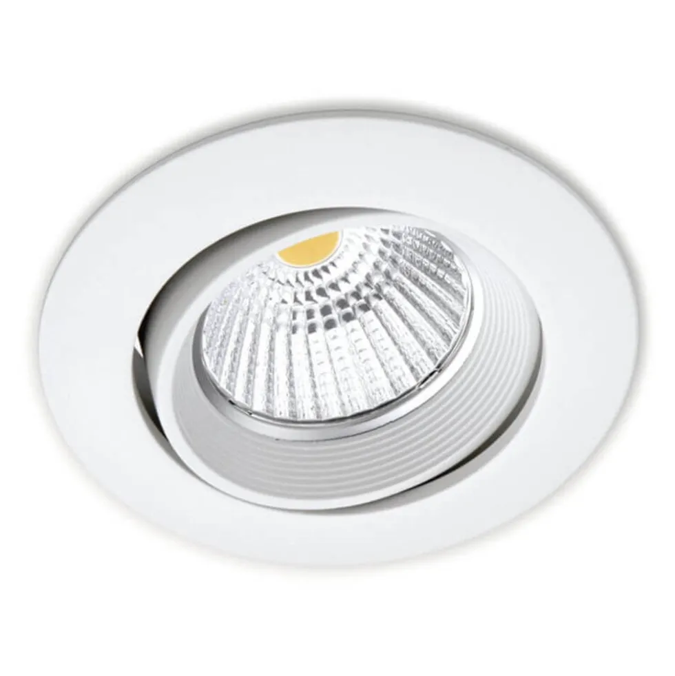 LED Einbauspot dimmbar - 7W entspricht 70W - 2700K Warmweiß - schwenkbar