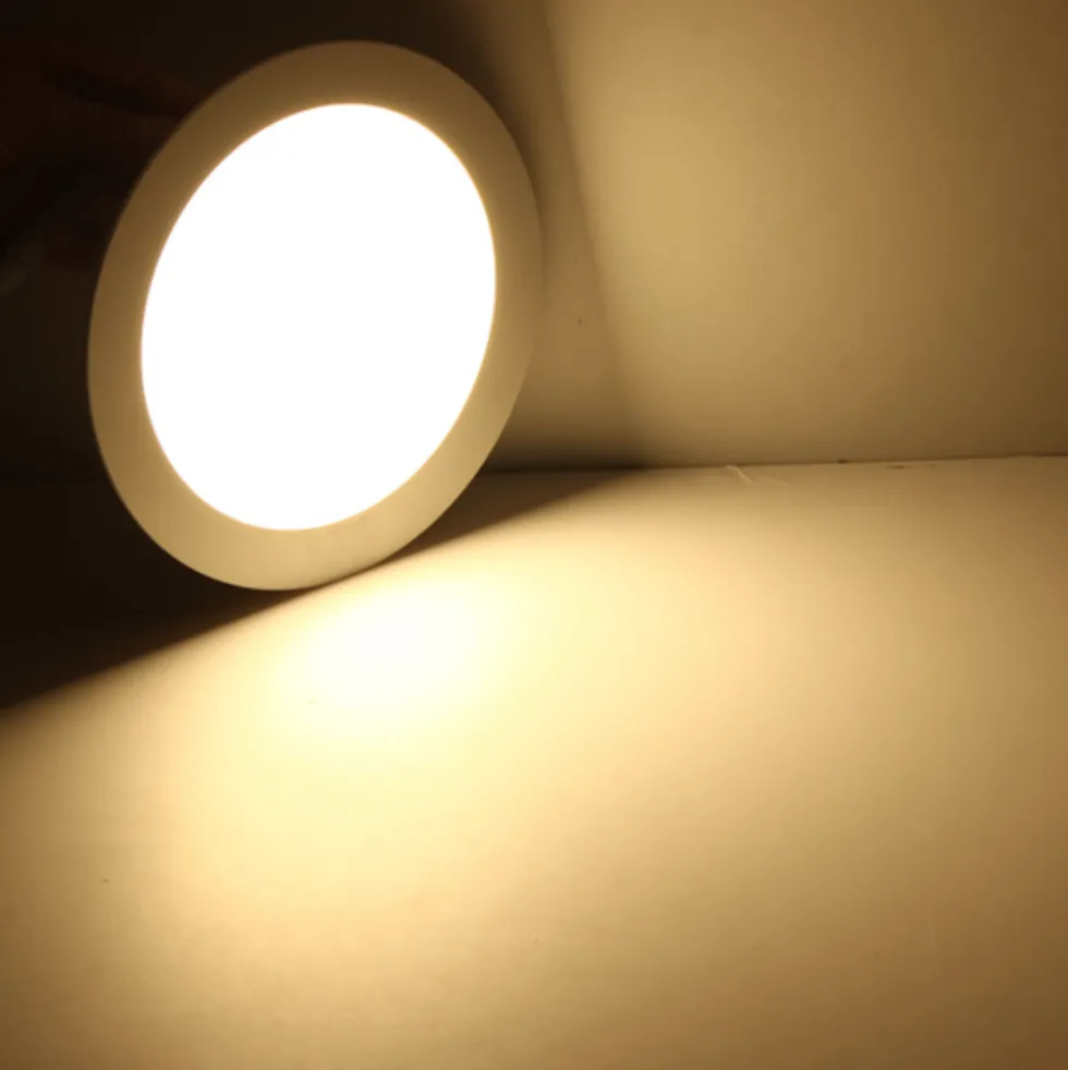 LED Einbauspot Downlight rund Aluminium - 3W entspricht 25W - Sägegröße 74mm - 3000K Warmweiß