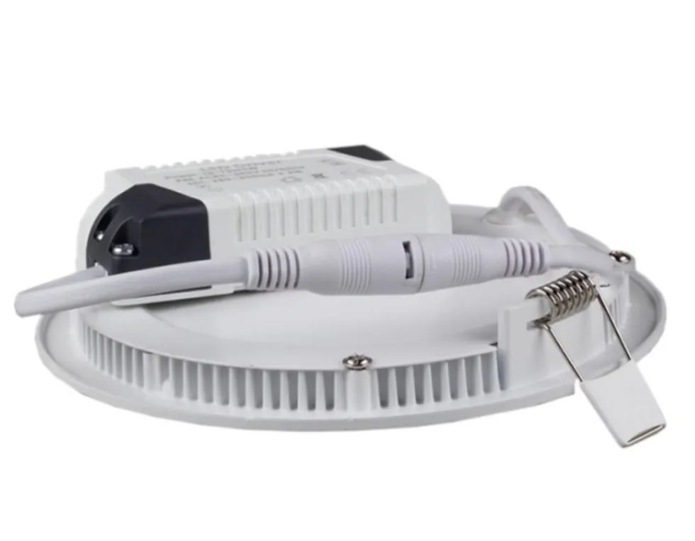LED Einbauspot Downlight rund Aluminium - 3W entspricht 25W - Sägegröße 74mm - 3000K Warmweiß
