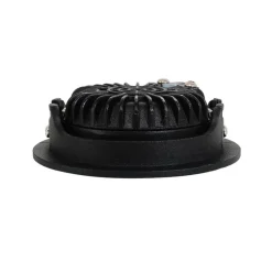 LED Einbauspot Schwarz - 5W dimmbar - Sägegröße 75mm Außengröße 85mm