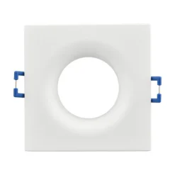 LED Einbauspot Weiß viereckig - für 1 GU10 LED Spot - exkl. LED Spot