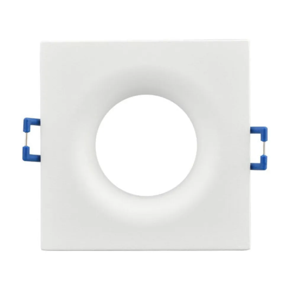 LED Einbauspot Weiß viereckig - für 1 GU10 LED Spot - exkl. LED Spot