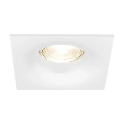 LED Einbauspot Weiß viereckig - für 1 GU10 LED Spot - exkl. LED Spot