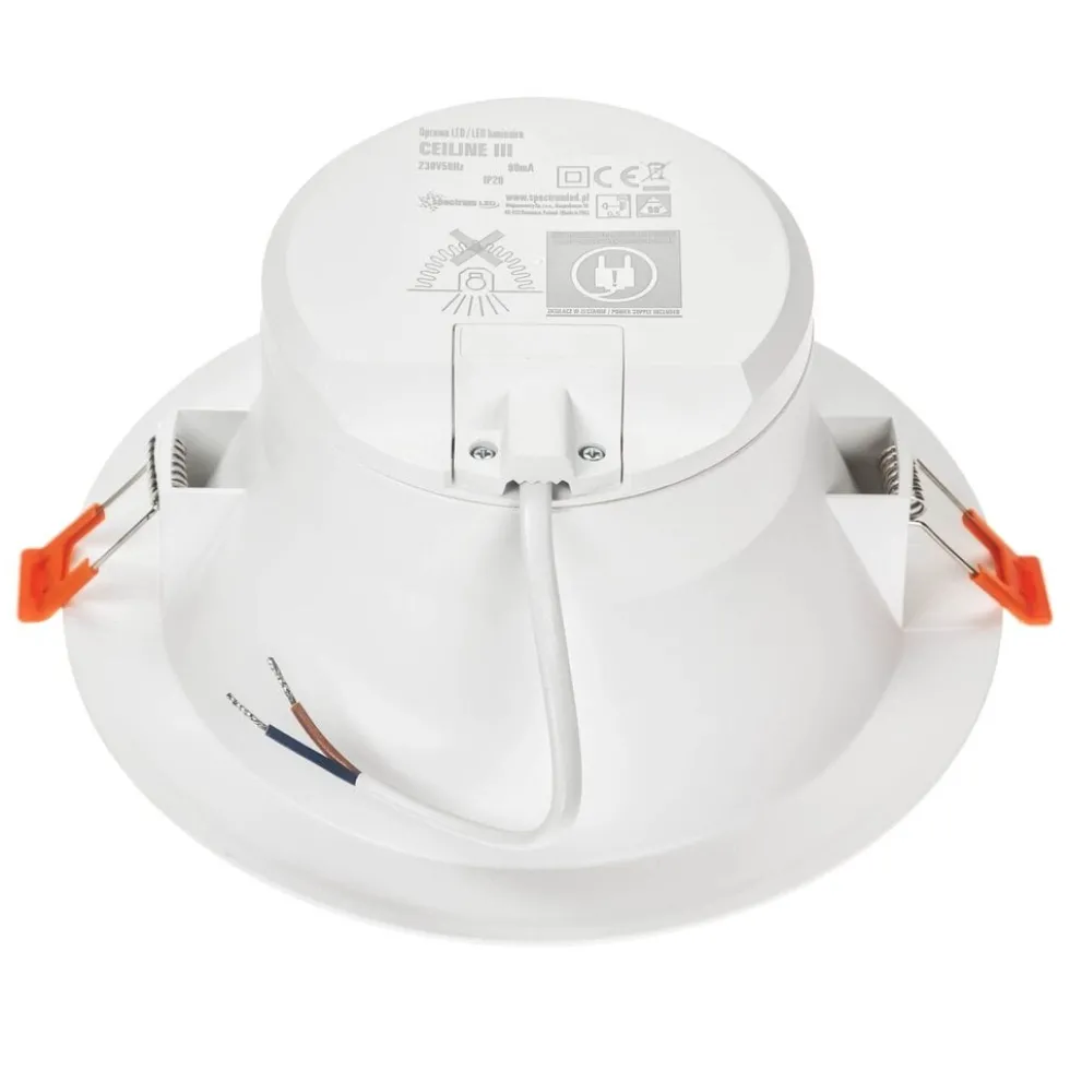 LED Einbauspot - 30W entspricht 300W - 3000K Warmweiß - IP44