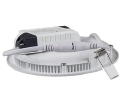 LED Einbaustrahler Downlight rund Aluminium - 3W entspricht 25W - Sägegröße 74mm - 3000K Warmweiß