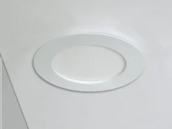 LED Einbaustrahler Downlight rund Aluminium - 6W entspricht 50W - Sägegröße 110mm - 3000K Warmweiß