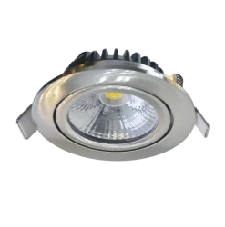 LED Einbaustrahler RVS IP65 dimmbar - 5W entspricht 50W - 2700K Warmweiß