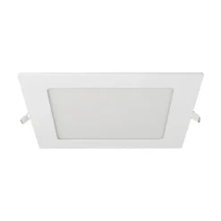 LED Einbaustrahler - Weiß Downlight Quadratisch 170mm - 12W 900Lm - 3000K 830 Warmweiß | Einbaumaß 150x150mm