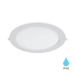 LED Einbaustrahler - 18W 1760lm - 3000K - Rund - IP40