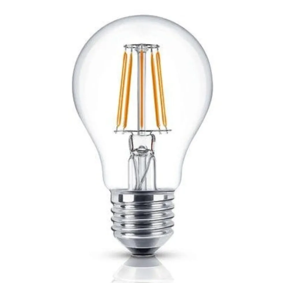 LED Fadenlampe dimmbar - E27 A60 - 4W entspricht 50W - 2700K Warmweiß