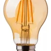LED Fadenlampe dimmbar - E27 A60 - 8W entspricht 60W - 2200K extra Warmweiß