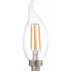 LED Fadenlampe dimmbar - E14 C37 - 5W entspricht 40W - 2700K Warmweiß