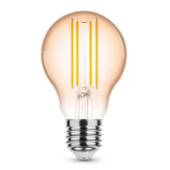 LED Fadenlampe E27 - A60 - 4W entspricht 33W - 1800K extra Warmweiß