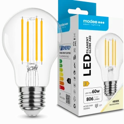 LED Fadenlampe - E27 A60 7W - 4000K Neutralweiß