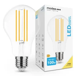 LED Fadenlampe - E27 A70 12W - 2700K Warmweiß