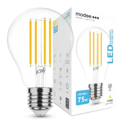 LED Fadenlampe - E27 A67 8W - 2700K Warmweiß