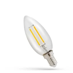 LED Fadenlampe E14 - C35 - 1W entspricht 10W - 2700K Warmweiß