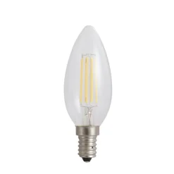 LED Fadenlampe E14 - C35 - 4W entspricht 40W - 2700K Warmweiß