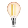 LED Fadenlampe E14 - G45 - 4W entspricht 33W - 1800K extra Warmweiß