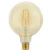LED Fadenlampe E27 - G125 - 2W entspricht 21W - 2500K extra Warmweiß - XL Glaskolben