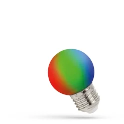 LED Fadenlampe - E27 G45 1W - RGB verändert automatisch die Farbe
