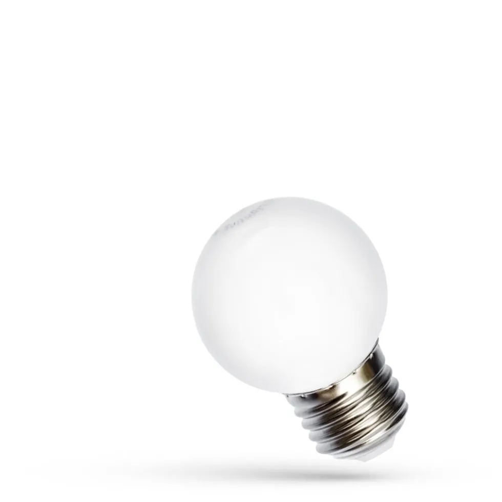 LED Fadenlampe - E27 G45 1W - RGB verändert automatisch die Farbe