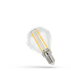LED Fadenlampe G45 - E14 Sockel - 1W entspricht 10W - 2700K Warmweiß