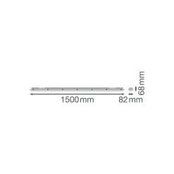 LED Feuchtraumleuchte Feuchtigkeitsdicht 46W 6400lm - 865 Tageslichtweiß | 150cm