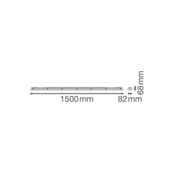 LED Feuchtraumleuchte Feuchtigkeitsdicht 46W 6400lm - 840 Kaltweiß | 150cm