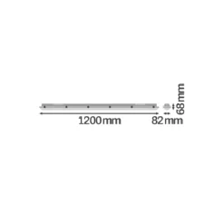 LED Feuchtraumleuchte Feuchtigkeitsdicht 18W 2400lm - 840 Kaltweiß | 120cm