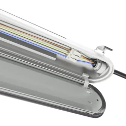 LED Feuchtraumleuchte IP66 – 40-80W 6000-13200Lm – 865 Tageslichtweiß | 150cm – Multi Lumen Einstellbar – IK10 – Limea Pro Hermetic