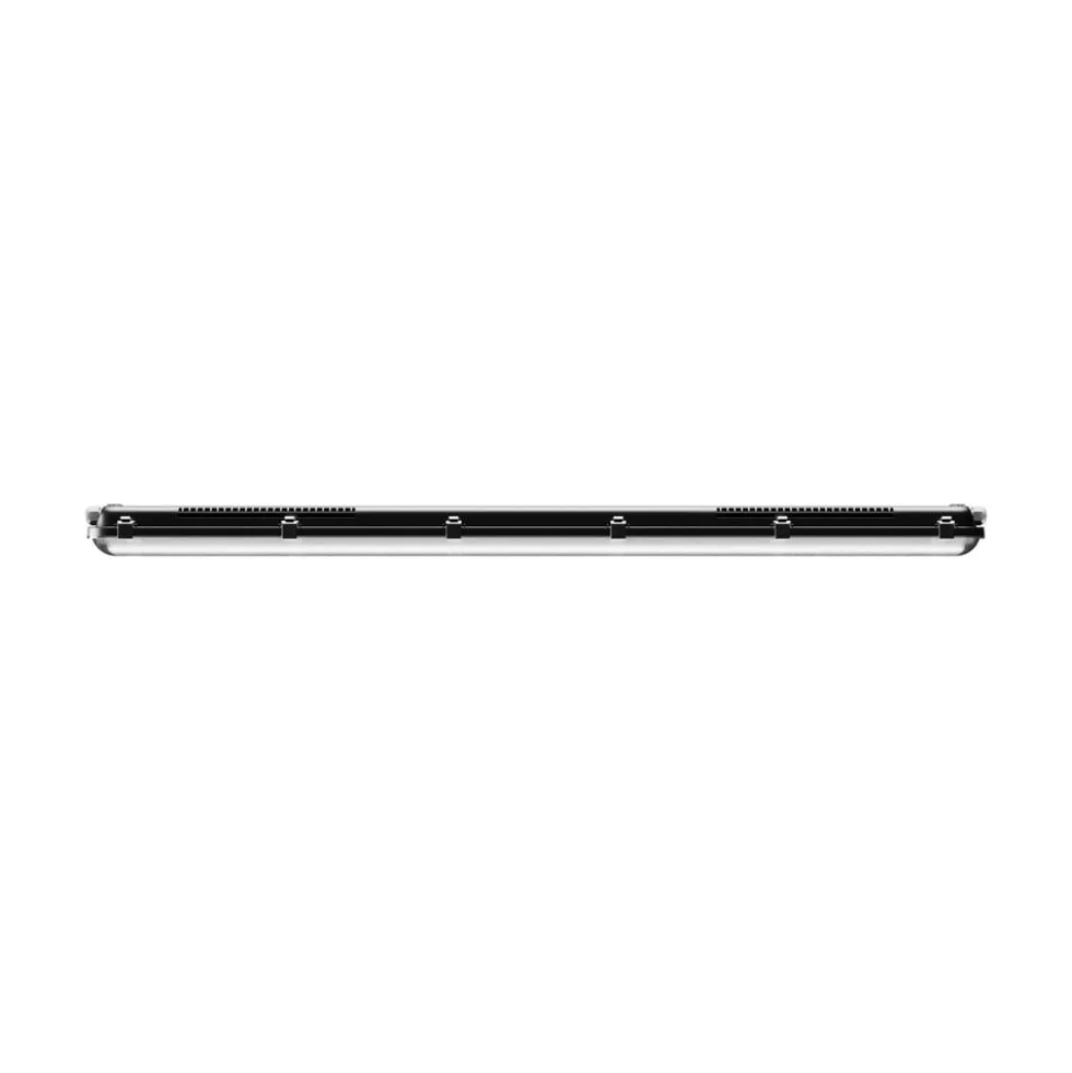 LED Feuchtraumleuchte IP66 – 20-40W 3000-6000Lm – 840 Neutralweiß | 120cm – Multi Lumen Einstellbar – IK10 – Limea Pro – Schwarz
