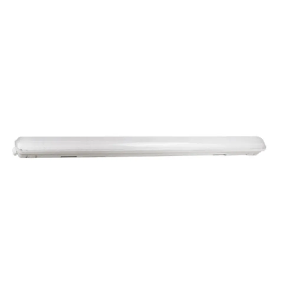 LED-Feuchtraumleuchte Wannenleuchte IP65 - 120cm - 38W 6498 Lumen - 4000K 840 Neutral Weiss | IK10 - Modulär Anschließbar Durchgangsverdrahtung