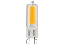 LED G9 Stiftsockellampe 2W 3000K entspricht 20W Abmessung 60x14,5mm