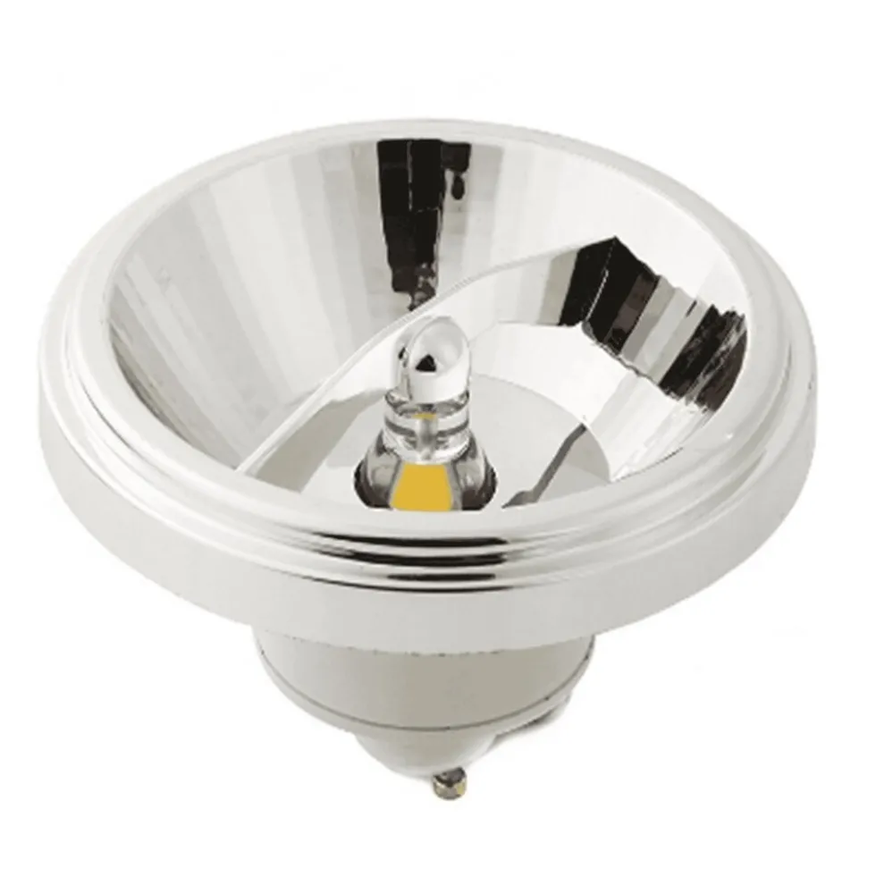 LED GU10 AR111 - 12W - 2700K Warmweiß - 45° Abstrahlwinkel - dimmbar
