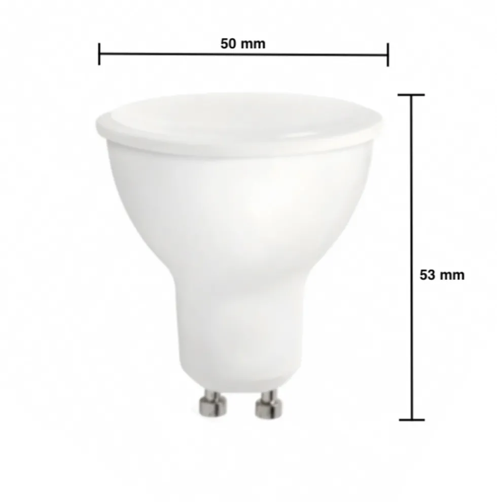 LED GU10 Spot – 6W Dimmbar – 4000K Neutralweiß – 110° Abstrahlwinkel