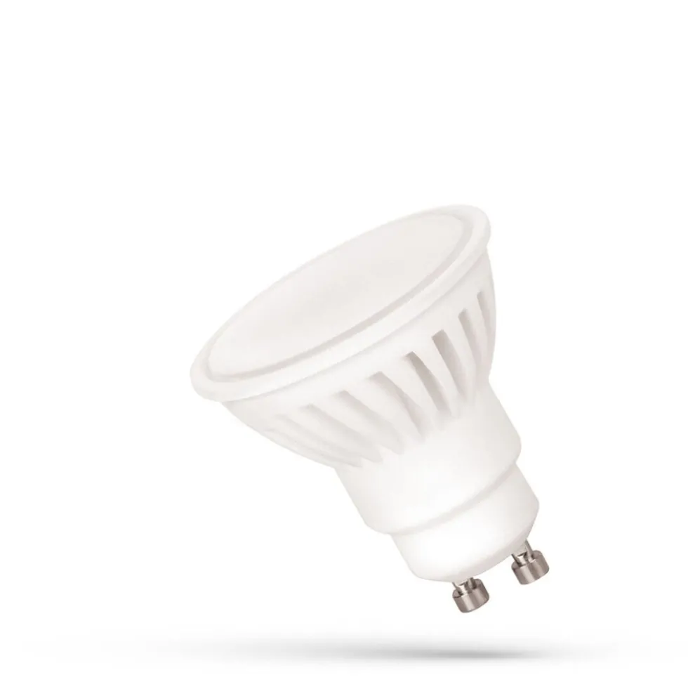 LED GU10 Spot - 10W entspricht 100W - 6400K Tageslichtweiß - Keramik