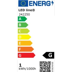 LED GU10 Spot - 1W entspricht 10W - 2700K Warmweiß - Glas