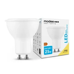 LED GU10 Spot – 3W 250lm – 2700K Warmweiß – 110° Abstrahlwinkel – Kunststoffgehäuse