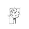LED G4 12V 1,2W - 140 Lumen - 4000K Neutralweiß