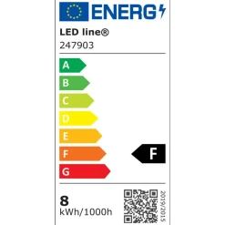 LED G9 - 8W entspricht 70W - 2700K Warmweiß -64x19 mm