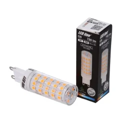 LED G9 - 8W entspricht 70W - 2700K Warmweiß -64x19 mm