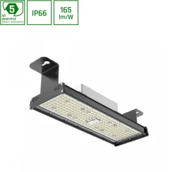 LED Hallenstrahler High Bay HALLS LINE 3 - 75W - 165Lm pro Watt - IP66 - IK10 - dimmbar