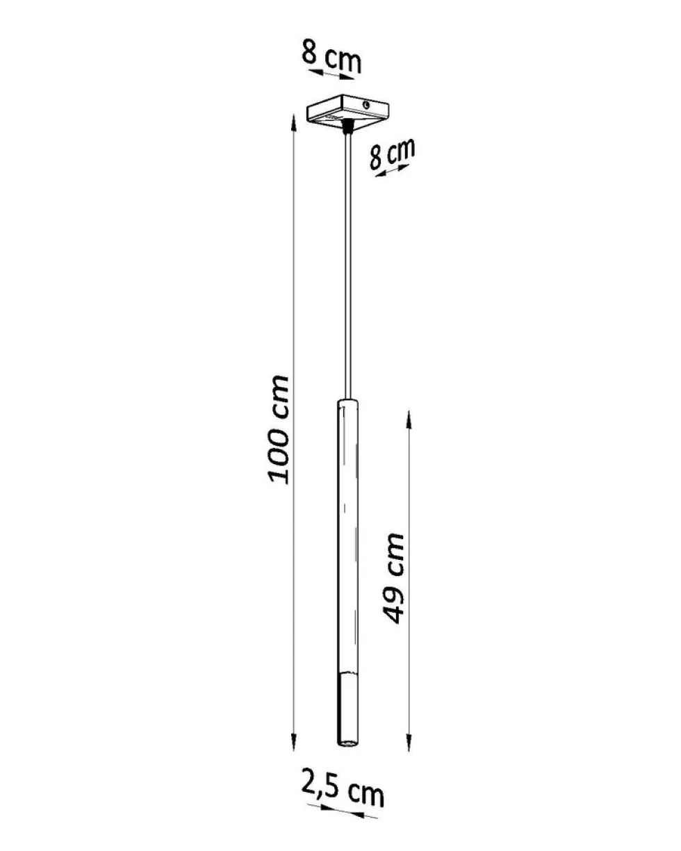 LED Hängeleuchte Schwarz Chrom MOZAICA - 1 x G9 Fassung - exkl. LED's
