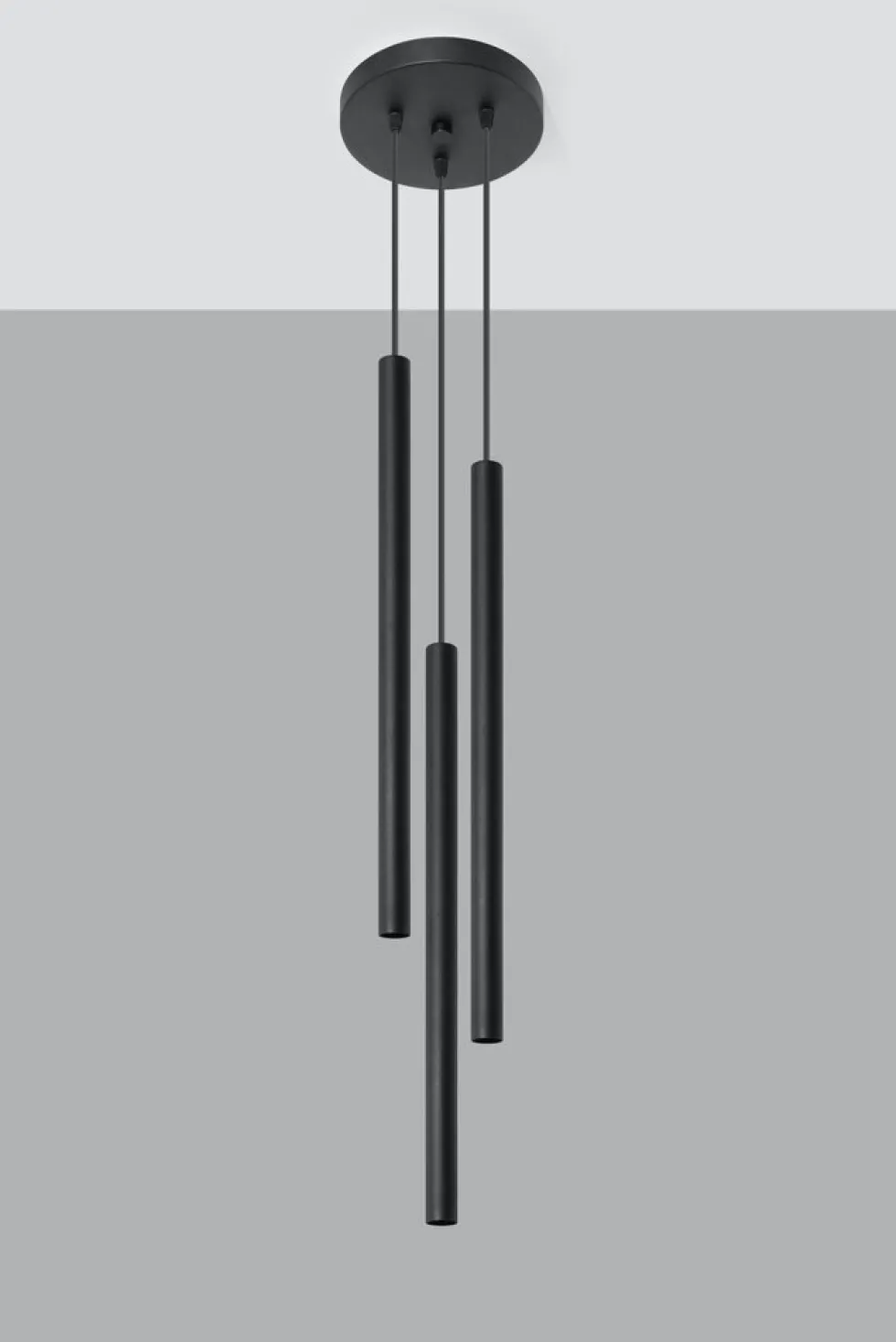 LED Hängeleuchte Schwarz PASTELO - 3 x G9 Fassung - exkl. LED's