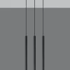 LED Hängeleuchte Schwarz PASTELO - 3 x G9 Fassung - exkl. LED's