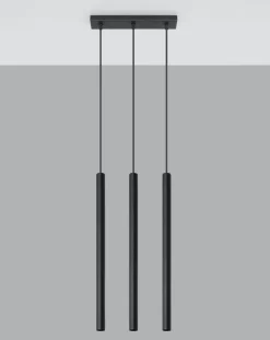LED Hängeleuchte Schwarz PASTELO - 3 x G9 Fassung - exkl. LED's